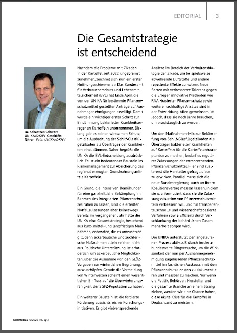 Ausgabe 5 2025 Editorial