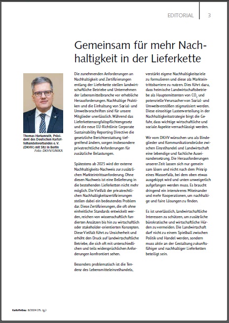 Ausgabe 8 2024 Editorial